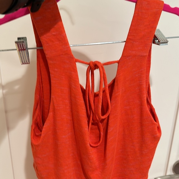 Cabi Weekend Dress Women’s S Orange Knit Knee Length Sleeveless 5972 EUC small - Picture 10 of 10